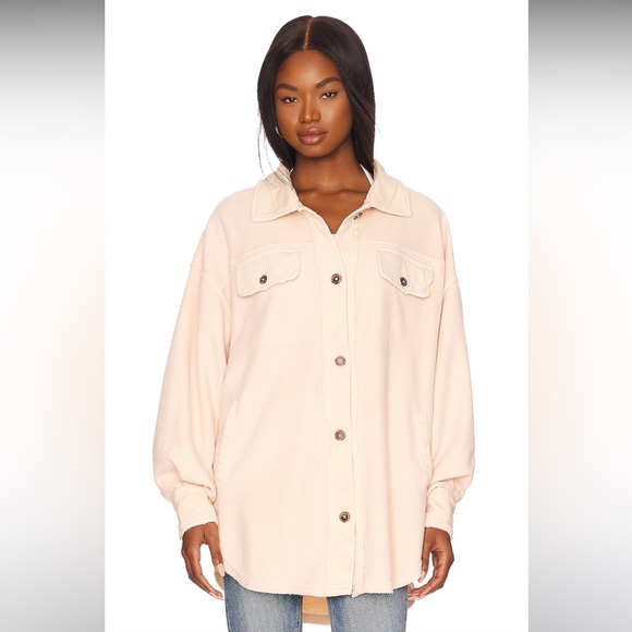 Free People Ruby Jacket in Sweetheart Sunrise - Picture 2 of 8